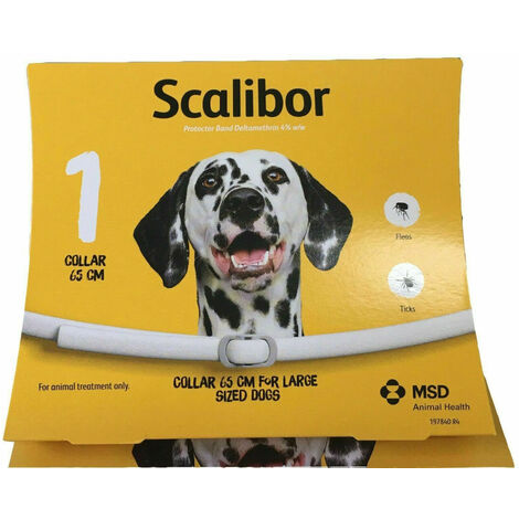 Scalibor Collier Vermifuge Pet Collier Chien Répulsif 65 cm