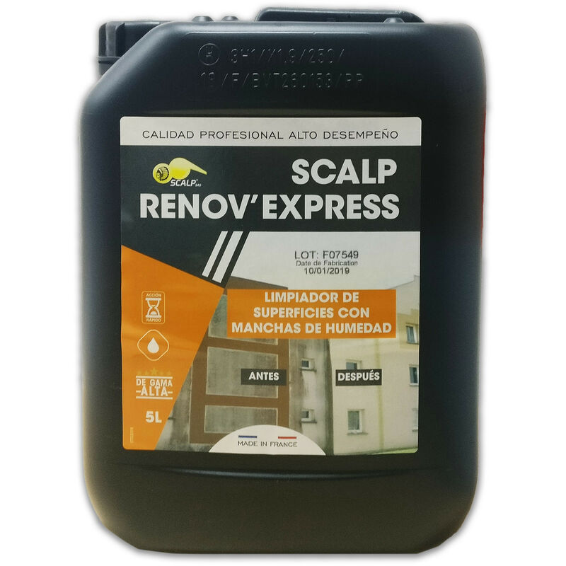 

ELIMINADOR MOHO RENOV EXPRESS 5 LT - Scalp