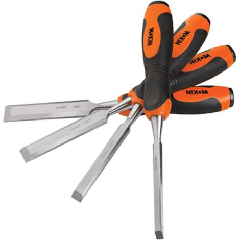 SCALPELLI LEGNO SERIE 254404 WOKIN - M.SINTETICO MM 8/12/20/26 CF=PZ 4 - 1 confezione