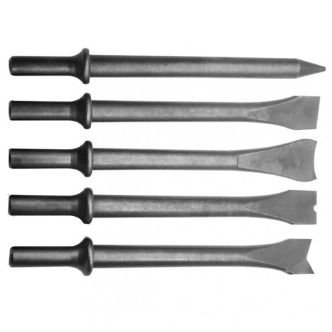 Scalpelli per martello pneumatico 5 pz.