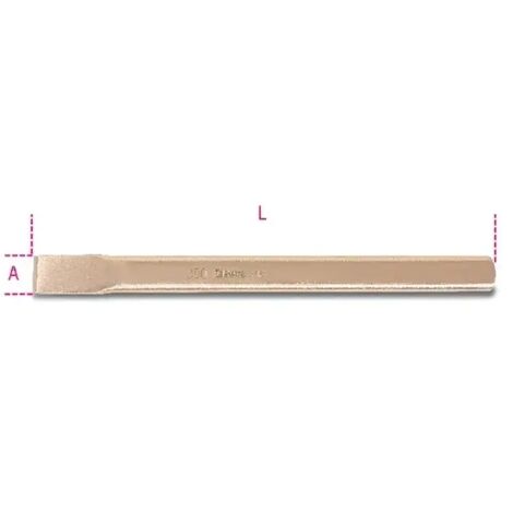 Scalpelli piatto beta 34ba - L 300
