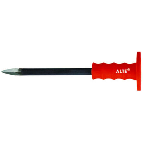 Scalpello Da Muratore A Punta Con Paramano - ø mm.16x300 - 6 pz