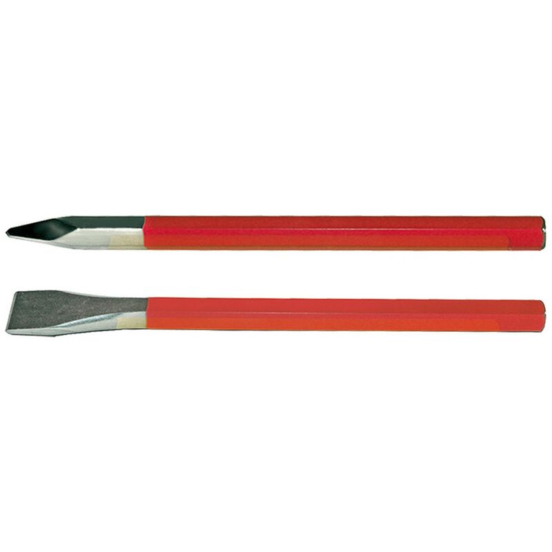 Taglierina A Scalpello Airsystems B322256 Per ML10-F, Punta Piatta, 180 X 20 Mm, Esagonale, Per Martello Con Attacco 10 Mm