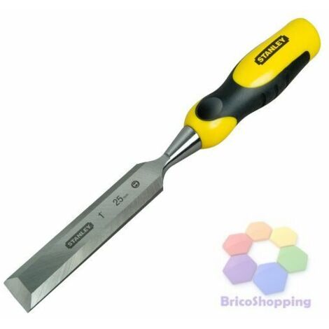 SCALPELLO LEGNO DA FALEGNAME STANLEY DYNAGRIP PROF. mm 6 8 10 12 14 16 18 20 22 - Taglia: 8