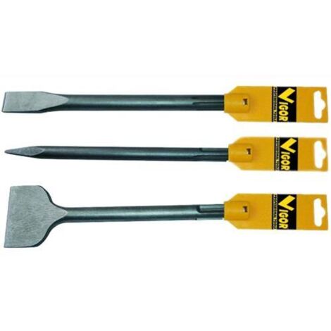 Scalpello Per Martelli Vigor Attacco Maxi Piatto Mm. 18X600