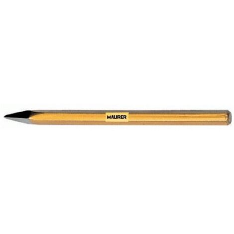 Scalpello per Muratore a Punta Riaffilabile 16x350 mm Maurer