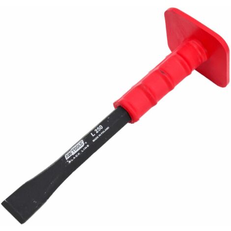 SCALPELLO PER MURATURA AWTOOLS CON PROTEZIONE 500 mm LINEA NERA