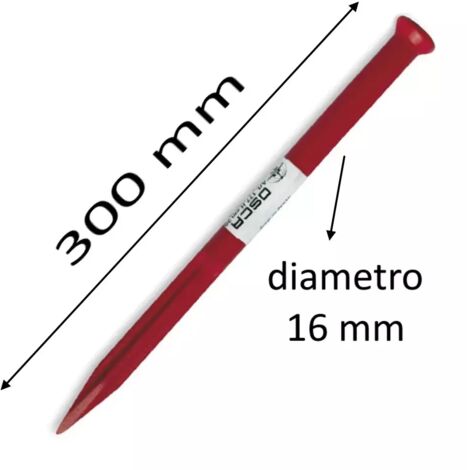 SCALPELLO PER MURO A PUNTA MM 300 USO MURATORI