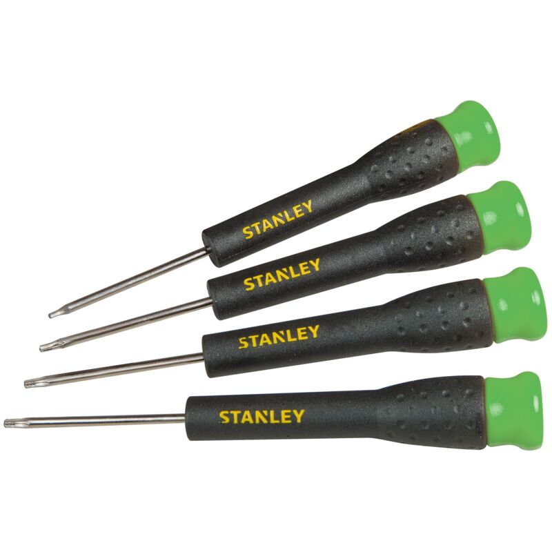 Stanley - STHT0-62630 Cacciaviti di Precisione, 4 x Torx, Set di 4 pz