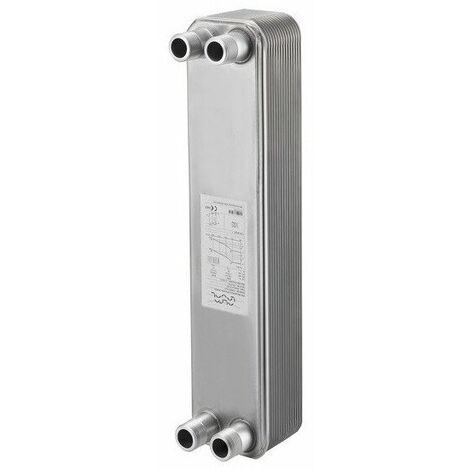 SCAMBIATORE A PIASTRE IN ACCIAIO INOX PER REGUMAQ, 30 PIASTRE, 55 Kw
