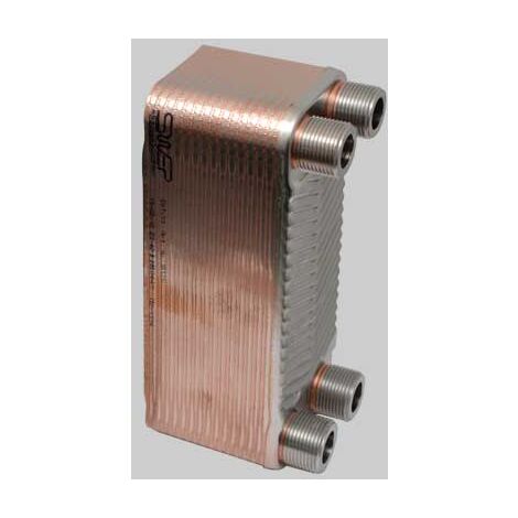 SCAMBIATORE DI CALORE TMS  40 piastre 60 KW 3/43/4     MADE IN ITALY