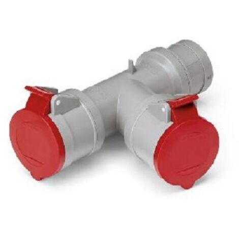 Scame adattatore 2 x 3p+n 380v 16a ip44 600.2005-064
