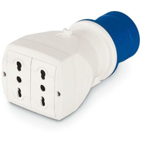 Scame adattatore iec309-domestico italiana biv 2 610.370