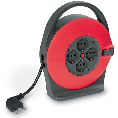 Scame avvolgicavo domestico tris 4xp40 15m o240mm 710.4015