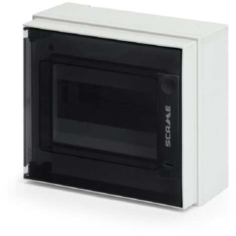 Scame centralino modulare parete ikona 8m din ip66 grigio 679.1008