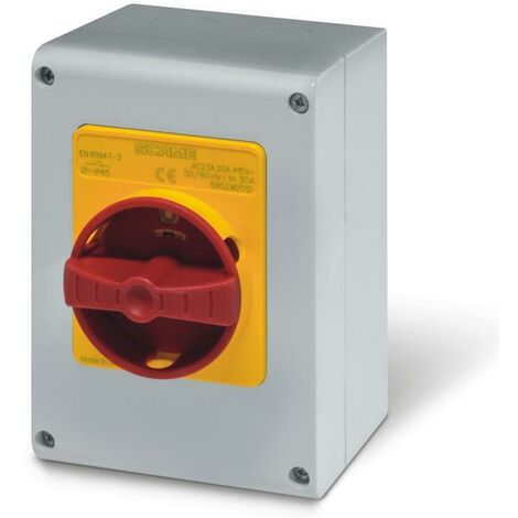 Scame dispositivo comando emergenza ip65 20a 4 poli  serie omina 590.em2014