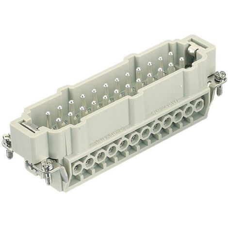 Scame inserto a vite maschio 24 poli serie han e 933.0242601