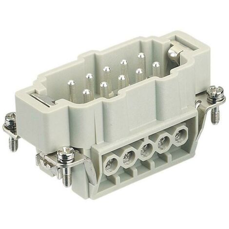 Scame inserto maschio 10 poli portacontatti per connettori industriali 933.0102601