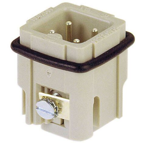 Scame inserto maschio 3 poli+t  portacontatti per connettori industriali 920.0032611