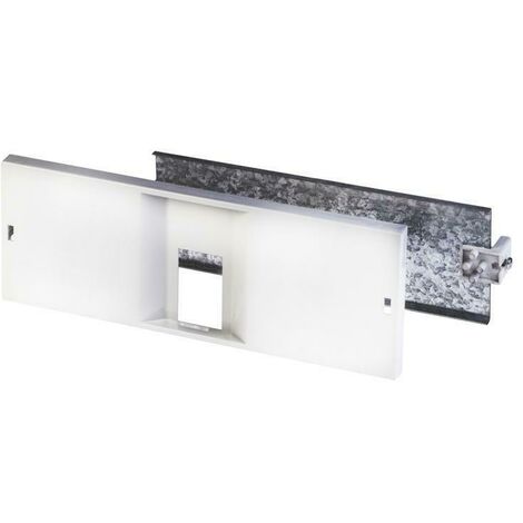 Scame kit scatolato easybox l= 460 mis.2/3 pannello asolato completo di piastra di fondo