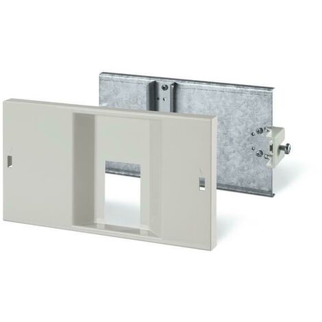 Scame kit scatolato mis.1 pannello speciale per interruttore scatolato con piastra metallica 655.32024