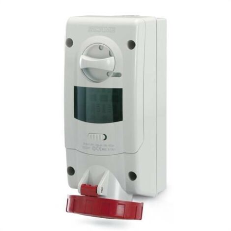 Scame presa serie advance 2 3p+t 32a 380v colore rosso 563.3286