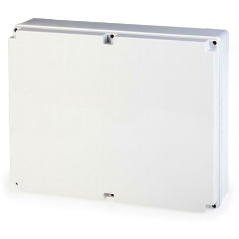 Scame scatola con pareti lisce scatola di derivazione con coperchio a vite 460x380mm 686.211