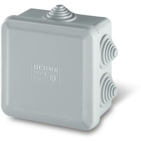 Scame scatola derivazione 80x80 ip55 680.003