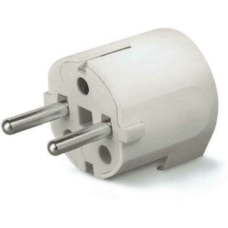 Scame spina schuko 16a mobile con contatto di terra unel 90 2p+t 10/16a 130.83