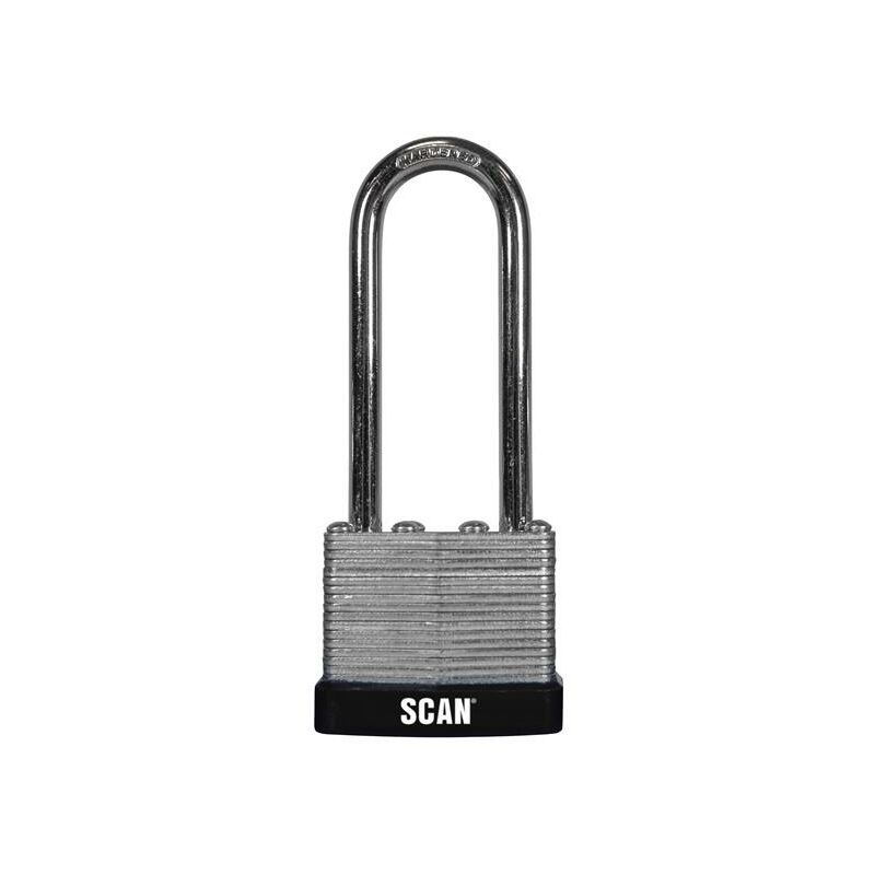 Scan - QC0140L Laminated Steel Padlock 40mm Long Shackle SCAPLLAM40LS