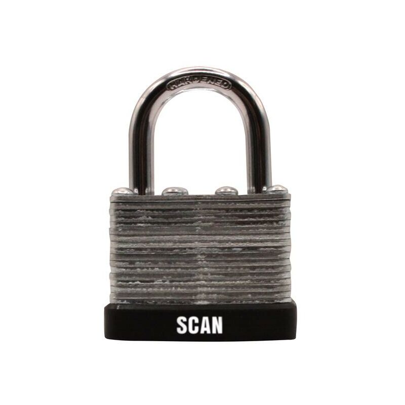 QC0140 Laminated Steel Padlock 40mm SCAPLLAM40 - Scan