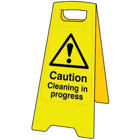 Scan 4703 Heavy-Duty 'A' Board: Caution Cleaning In Progress SCA4703