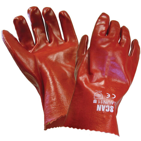 Scan 5004-27 PVC Gauntlets 27cm 11in- Large Size 9 SCAGLOGAUN11