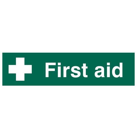 Scan 5212 First Aid - PVC 200 x 50mm SCA5212