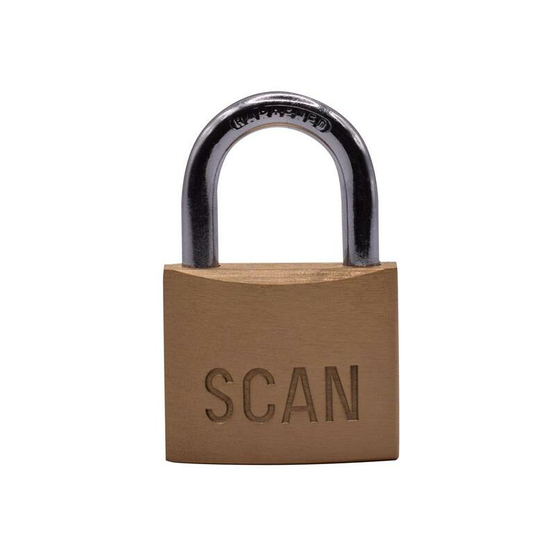 BC0440 Brass Padlock 40mm SCAPLB40 - Scan