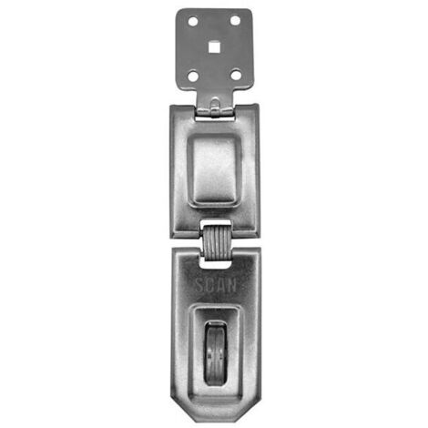 Scan BM4-0003-158 Hinged Hasp and Staple 158mm SCAPHSH158