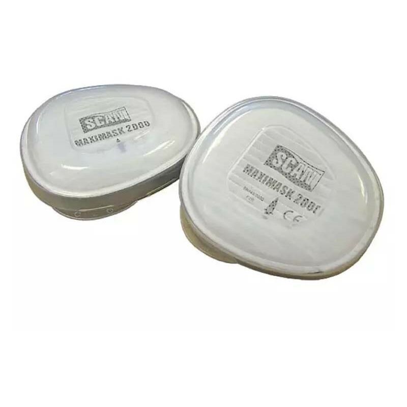 Replacement Cartridges for SCAPPERESPA1 and SCAPPERESPP2 Dust Masks x2 Pack - Scan