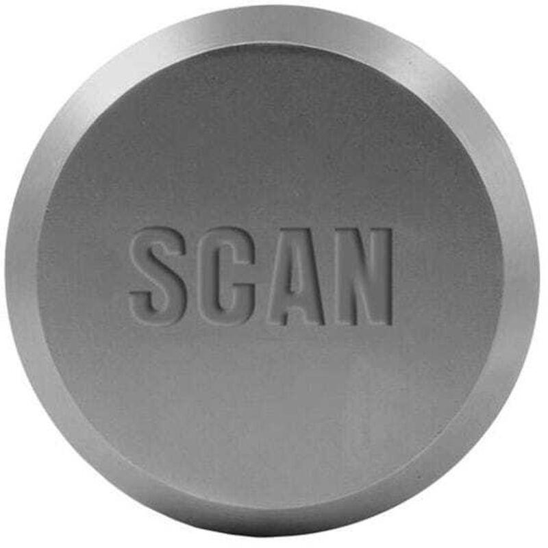 Scan - Heavy Duty Van Padlock Nickel Plated Width 75mm 2 Keys scaplvanrep