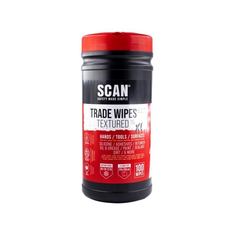 Scan Heavy Duty Trade Wipes (Tub 100)