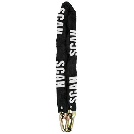 Scan Heavy Duty Motorbike Chain 1m x 9mm Nylon Sleeve Welded Links SCACHAIN1M