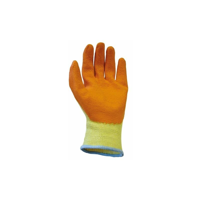Scan - Knitshell Latex Palm Gloves - Medium (Size 8) SCAGLOKSM