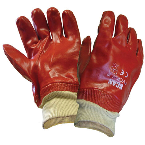 Scan Pro Rigger Gloves Scan SCAGLOHDRIG Heavy Duty Rigger Gloves One Size