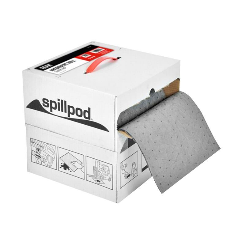 Scan - BX0004 Universal Absorbent Quick-Rip Roll Box scascuaroll