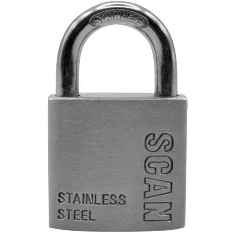 ZB111-32 Stainless Steel Padlock 32mm SCAPLSS32 - Scan