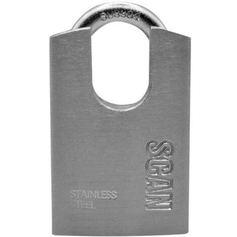 Scan ZB113-40 Stainless Steel Shrouded Padlock 40mm SCAPLS40