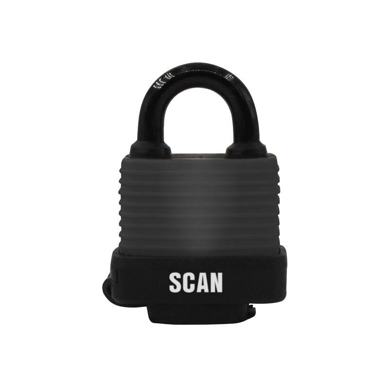 Scan - ZD113-A45 Weatherproof Laminated Steel Padlock 45mm SCAPLLAMWP45