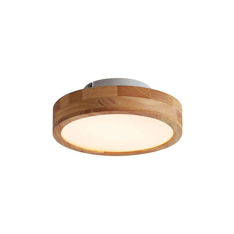 Image of Scandinavian Ceiling Lamp Wood 30cm incl.&hellip;