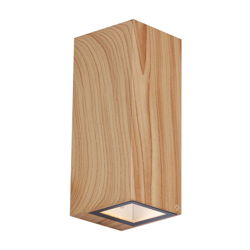 Image of Scandinavian Wall Lamp Wood 2-Lights GU10&hellip;
