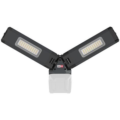 scangrip DUO CONNECT Akku-LED-Arbeitsleuchte, Flutlichtstrahler, 12/18V - ohne Akku und Ladegerät - 2500 lm