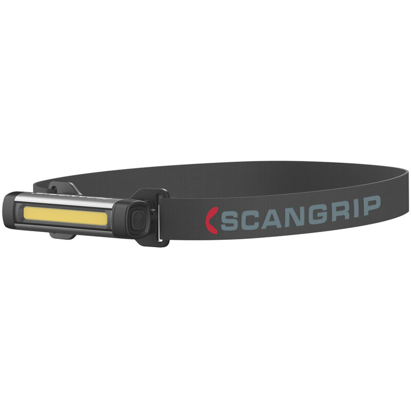 Image of Scangrip - Lampada frontale a led multifunzionale con batteria,